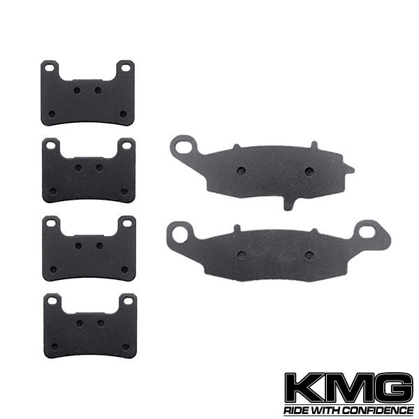 2006-2011 Suzuki VZR 1800 Boulevard M109R M109 Front + Rear Non-Metallic Organic NAO Brake Pads Set