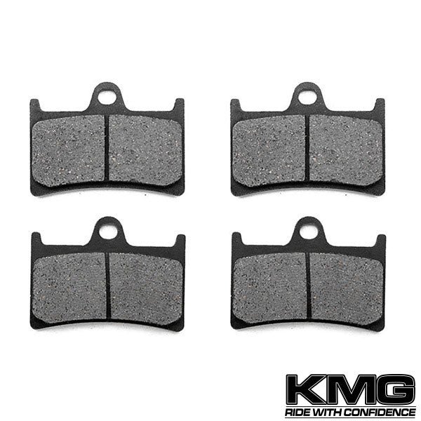 2005-2007 Yamaha YZF R6 (310mm rotor) Front Non-Metallic Organic NAO Disc Brake Pads Set