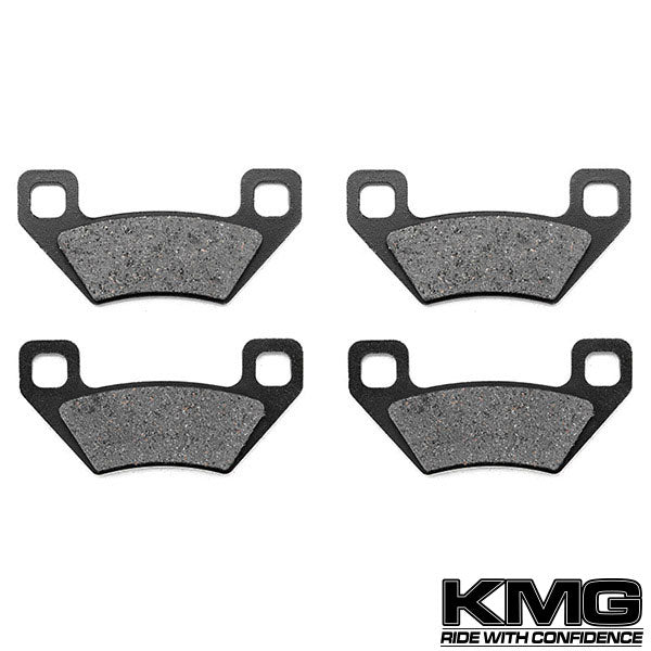 2007-2011 Arctic Cat 366 Auto 4X4 Front Non-Metallic Organic NAO Disc Brake Pads Set