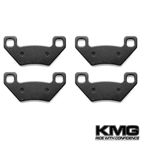 2007-2011 Arctic Cat 366 Auto 4X4 Front Non-Metallic Organic NAO Disc Brake Pads Set