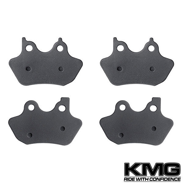 2006 Harley FXDCi Dyna Super Glide Custom Front + Rear Non-Metallic Organic NAO Brake Pads Set