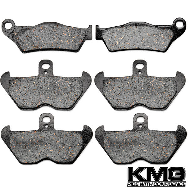 1993-1999 BMW R 1100 GS Front + Rear Non-Metallic Organic NAO Brake Pads