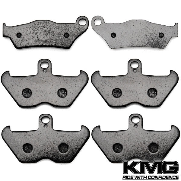 1993-1999 BMW R 1100 GS Front + Rear Non-Metallic Organic NAO Brake Pads