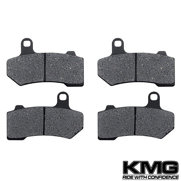 2008-2009 Harley VRSCAW V-Rod Front Non-Metallic Organic NAO Disc Brake Pads Set