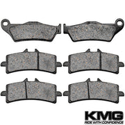 2009-2011 KTM 990 SMT SMR Front + Rear Non-Metallic Organic NAO Brake Pads