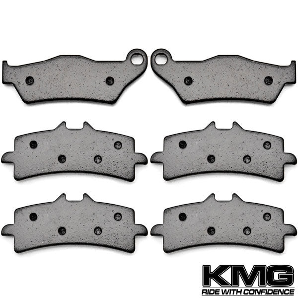 2009-2011 KTM 990 SMT SMR Front + Rear Non-Metallic Organic NAO Brake Pads
