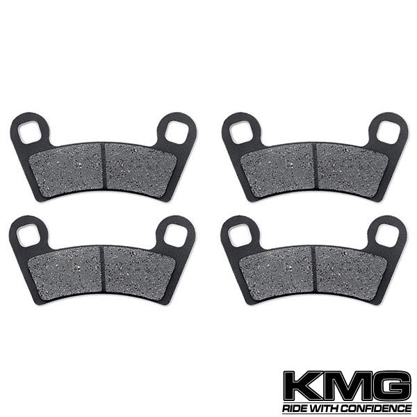 2008 Polaris 450 S Outlaw Front Non-Metallic Organic NAO Disc Brake Pads Set