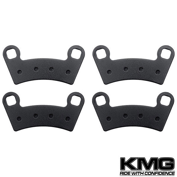 2008 Polaris 450 S Outlaw Front Non-Metallic Organic NAO Disc Brake Pads Set