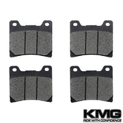 1986-1990 Yamaha YX600 Radian Front Non-Metallic Organic NAO Disc Brake Pads Set