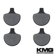 1984-1985 Harley FLT FLHT Ultra Electra Glide Front Non-Metallic Organic NAO Disc Brake Pads Set