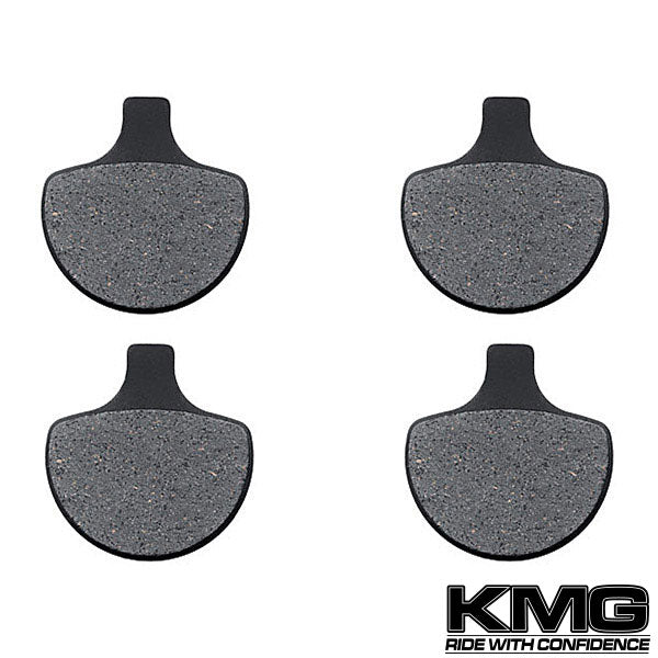 1984-1985 Harley FLT FLHT Ultra Electra Glide Front Non-Metallic Organic NAO Disc Brake Pads Set