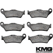 2009 Gas Gas HP 515 Wild Front + Rear Non-Metallic Organic NAO Brake Pads