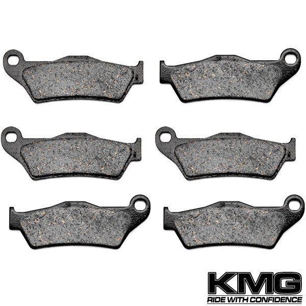 2009 Gas Gas HP 515 Wild Front + Rear Non-Metallic Organic NAO Brake Pads