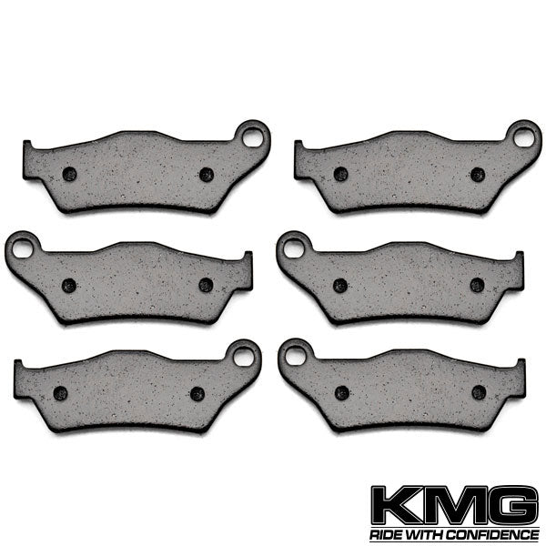 2009 Gas Gas HP 515 Wild Front + Rear Non-Metallic Organic NAO Brake Pads