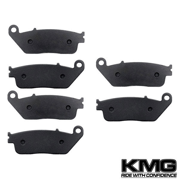 1998-2003 Triumph Thunderbird Sport Front + Rear Non-Metallic Organic NAO Brake Pads Set