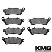 1996-2002 Honda ST 1100 A ABS Model Front + Rear Non-Metallic Organic NAO Brake Pads Set