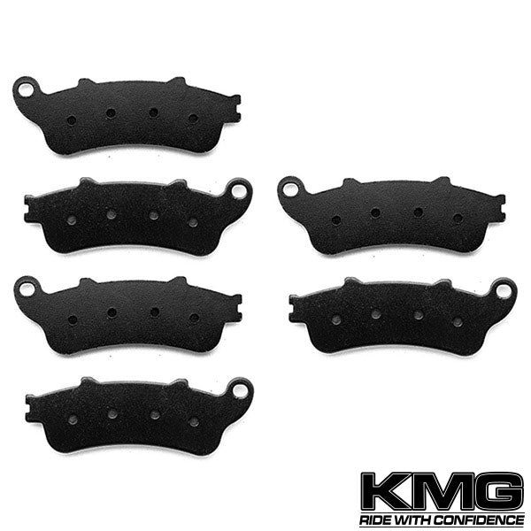 1996-2002 Honda ST 1100 A ABS Model Front + Rear Non-Metallic Organic NAO Brake Pads Set