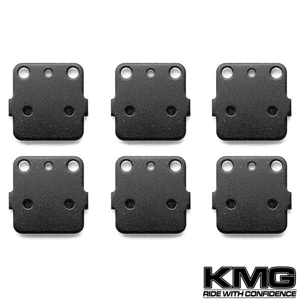 2001-2008 Honda TRX 400 EX Sportrax Front + Rear Non-Metallic Organic NAO Brake Pads Set
