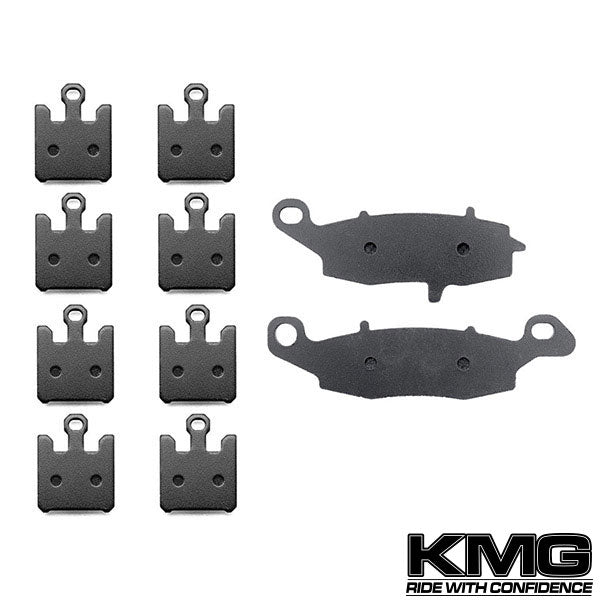2005 Suzuki Boulevard M95 VZ 1600 K5 Front + Rear Non-Metallic Organic NAO Brake Pads Set