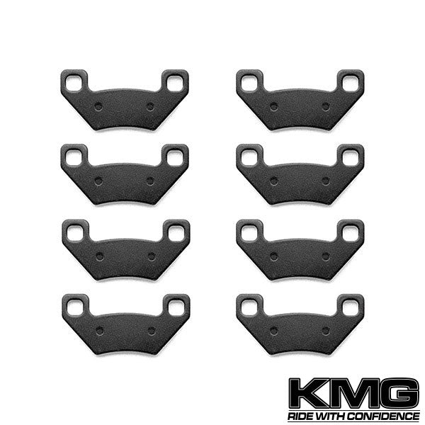 2006 Polaris 300 Hawkeye 4X4 Front + Rear Non-Metallic Organic NAO Brake Pads Set