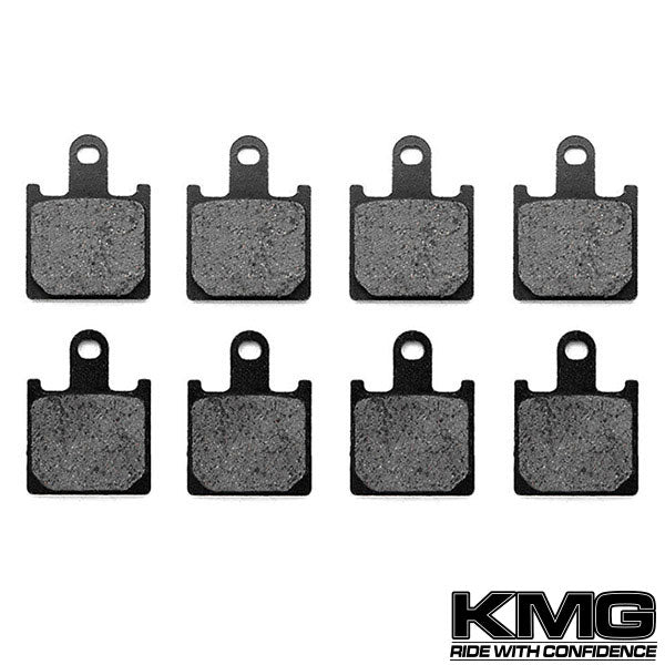 2008-2011 Kawasaki Concours 14 ZG 1400 Front Non-Metallic Organic NAO Disc Brake Pads Set