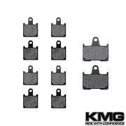2006-2011 Kawasaki ZX14 Ninja ZX1400 Front + Rear Non-Metallic Organic NAO Brake Pads Set