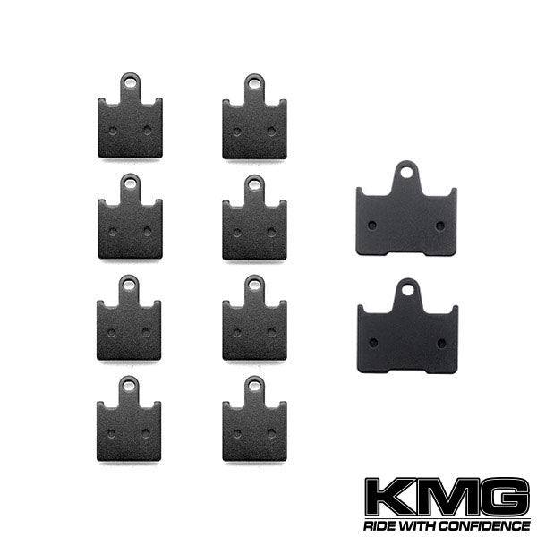 2006-2011 Kawasaki ZX14 Ninja ZX1400 Front + Rear Non-Metallic Organic NAO Brake Pads Set