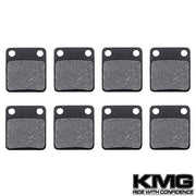 2008 United Motors MTX 450 Front + Rear Non-Metallic Organic NAO Brake Pads Set