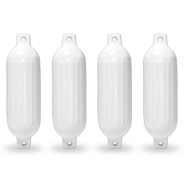 North East Harbor Inflatable Twin Eye Boat Fender, 4pcs