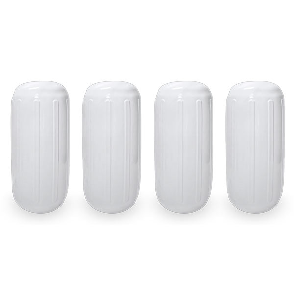 North East Harbor Inflatable Ribbed Boat Fender, 4pcs