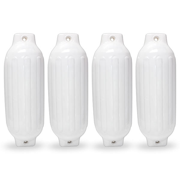 North East Harbor Inflatable Twin Eye Boat Fender, 4pcs