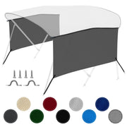 KNOX Universal 3- Bow Bimini Tops for Boats Cover Sidewalls