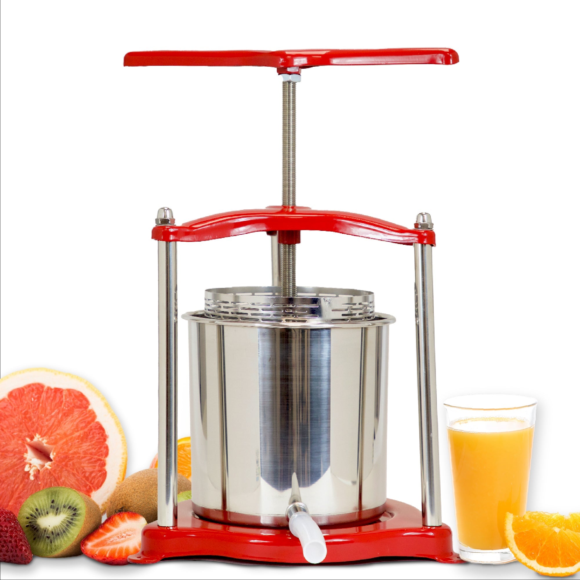 Biltek Fruit Press Stainless Steel