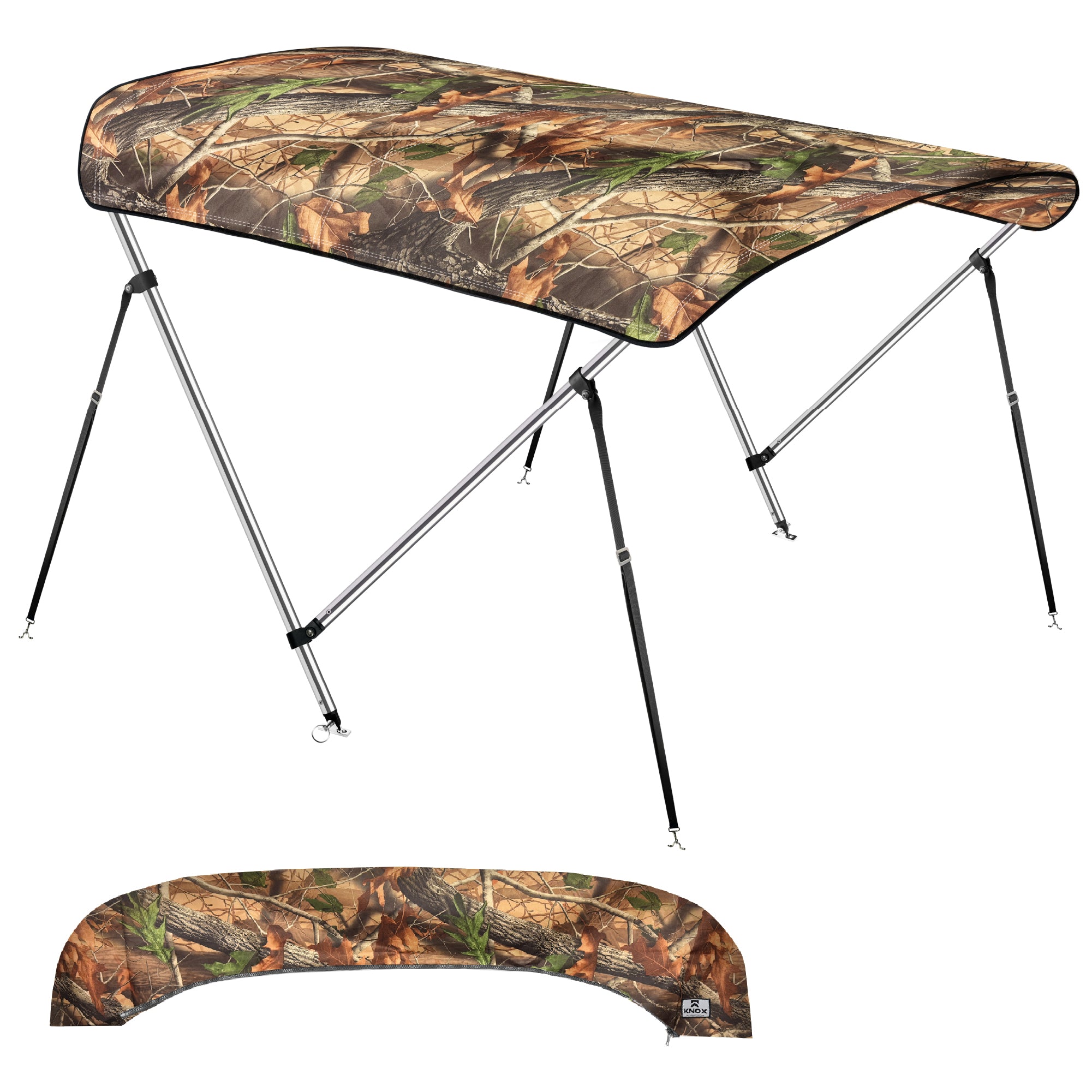 KNOX 2 Bow Bimini Tops for Boats