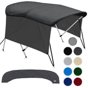 KNOX Universal 3 Bow Bimini Tops for Boats with Sidewalls