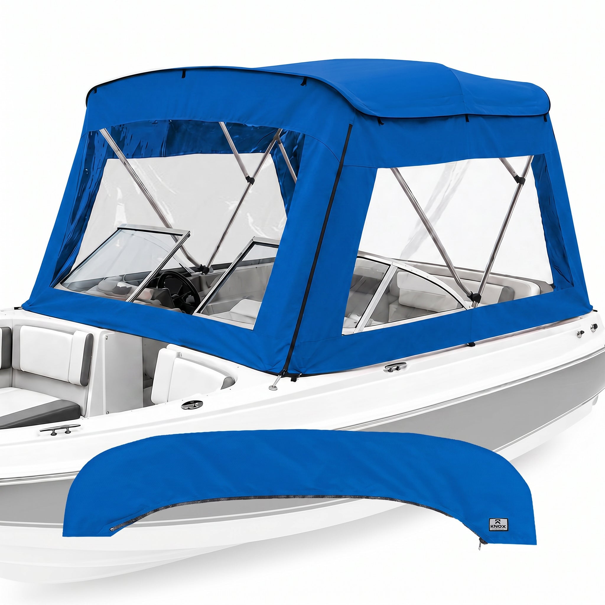 KNOX 3 Bow Bimini Enclosure with Frame Kit