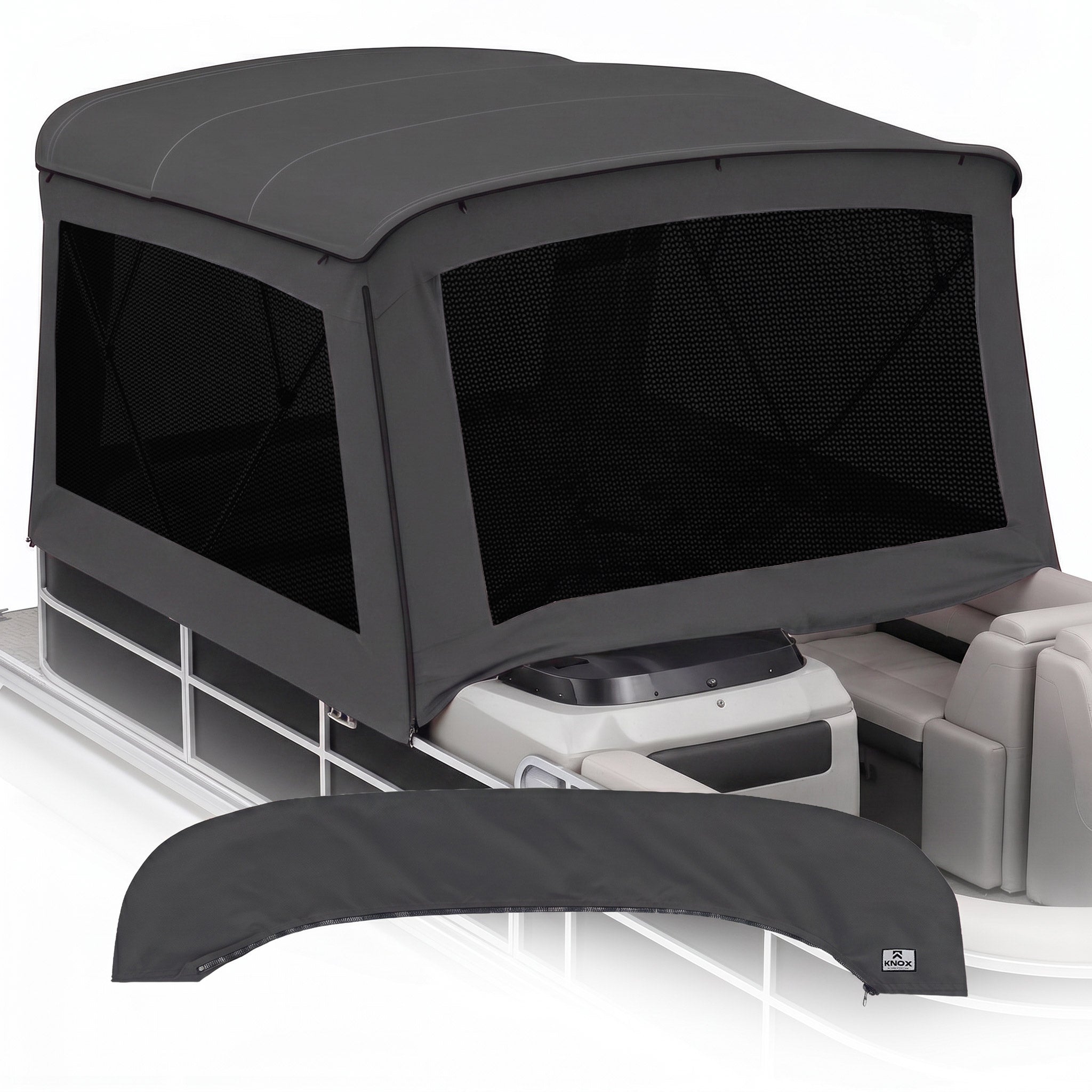 KNOX 4 Bow Bimini Mesh Enclosure with Frame Kit