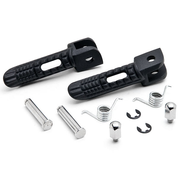 Black Front Foot Rest Pegs for Suzuki GSXR 600 / 750 / 1000 / Gladius / SFV650