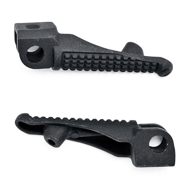 Black Front Foot Rest Pegs for Kawasaki Ninja ZX-6R ZX-10R ZX-9R 650R Z1000 Z750