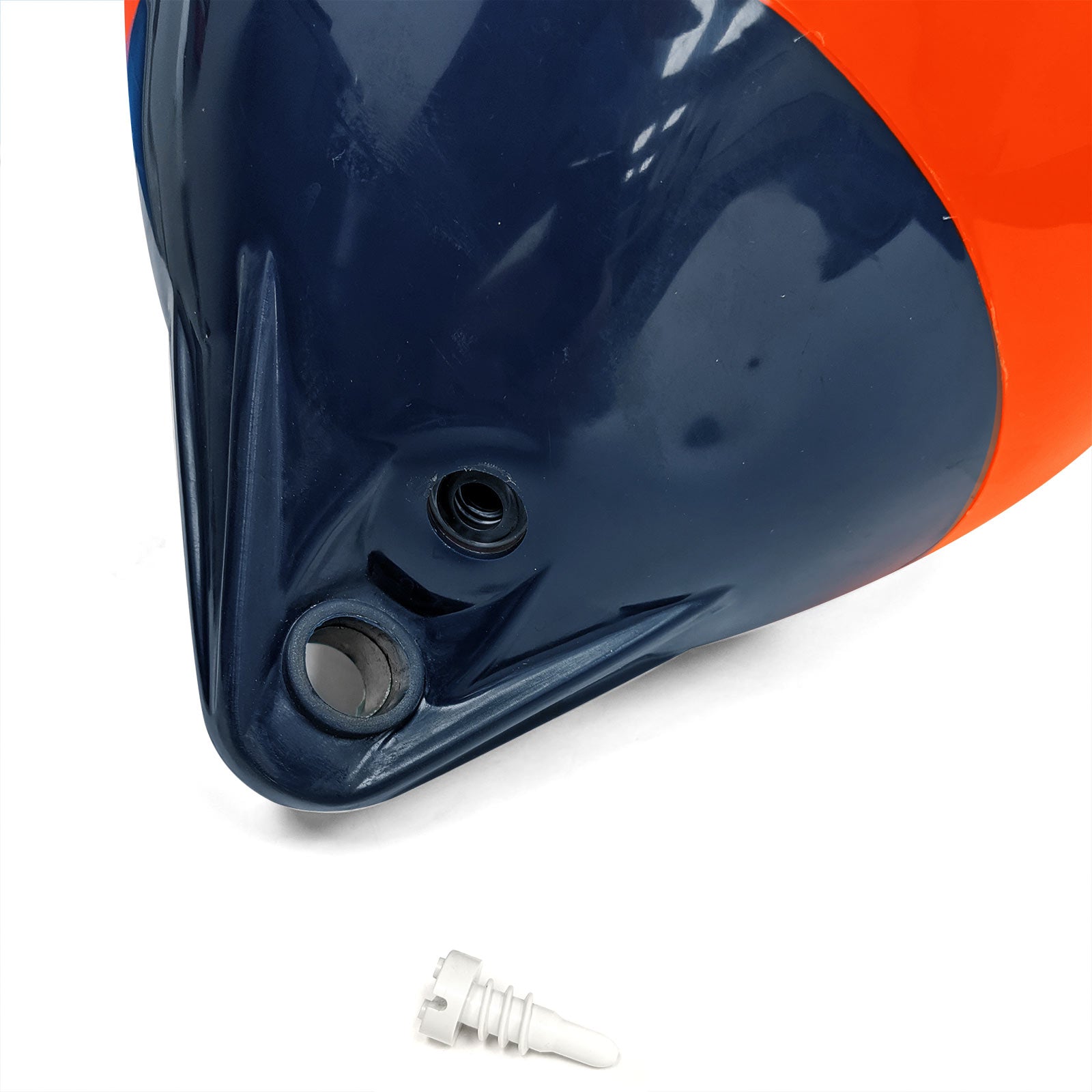 Heavy-Duty Vinyl Buoy Boat Fender- For Mooring, Anchoring, Marking - 8" Diameter