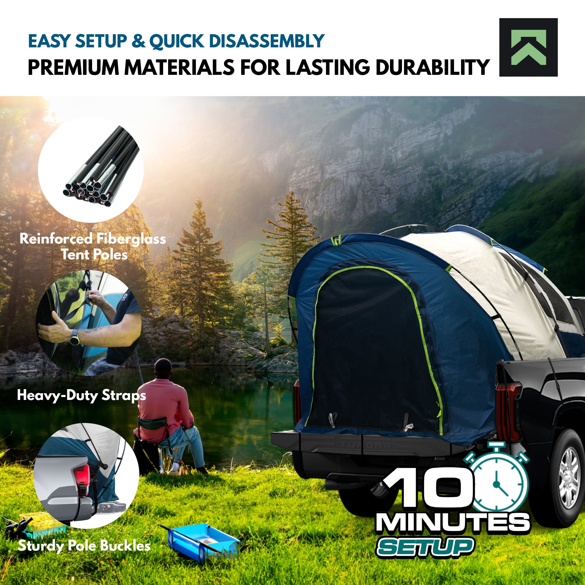 North East Harbor Truck Bed Tent