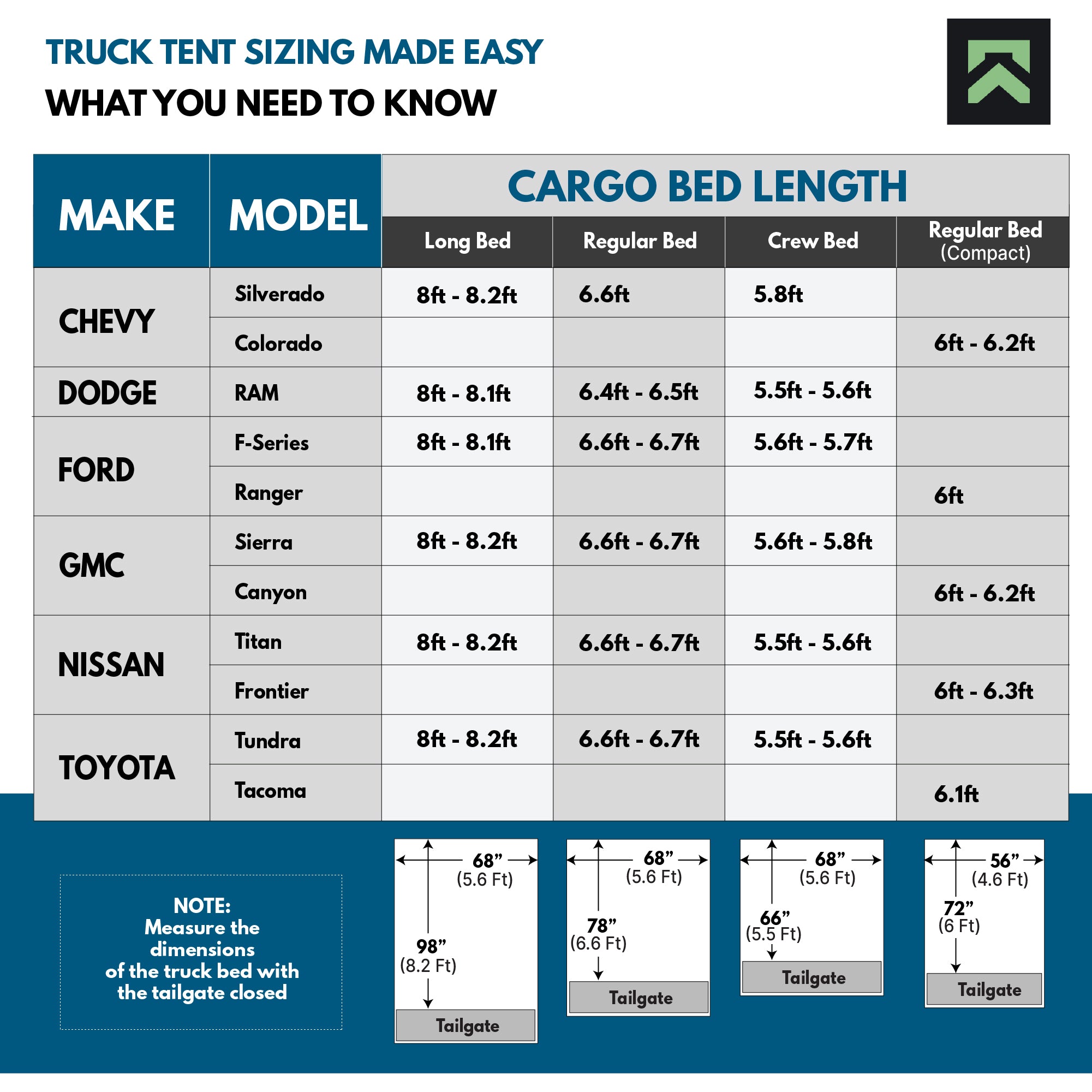 North East Harbor Truck Bed Tent