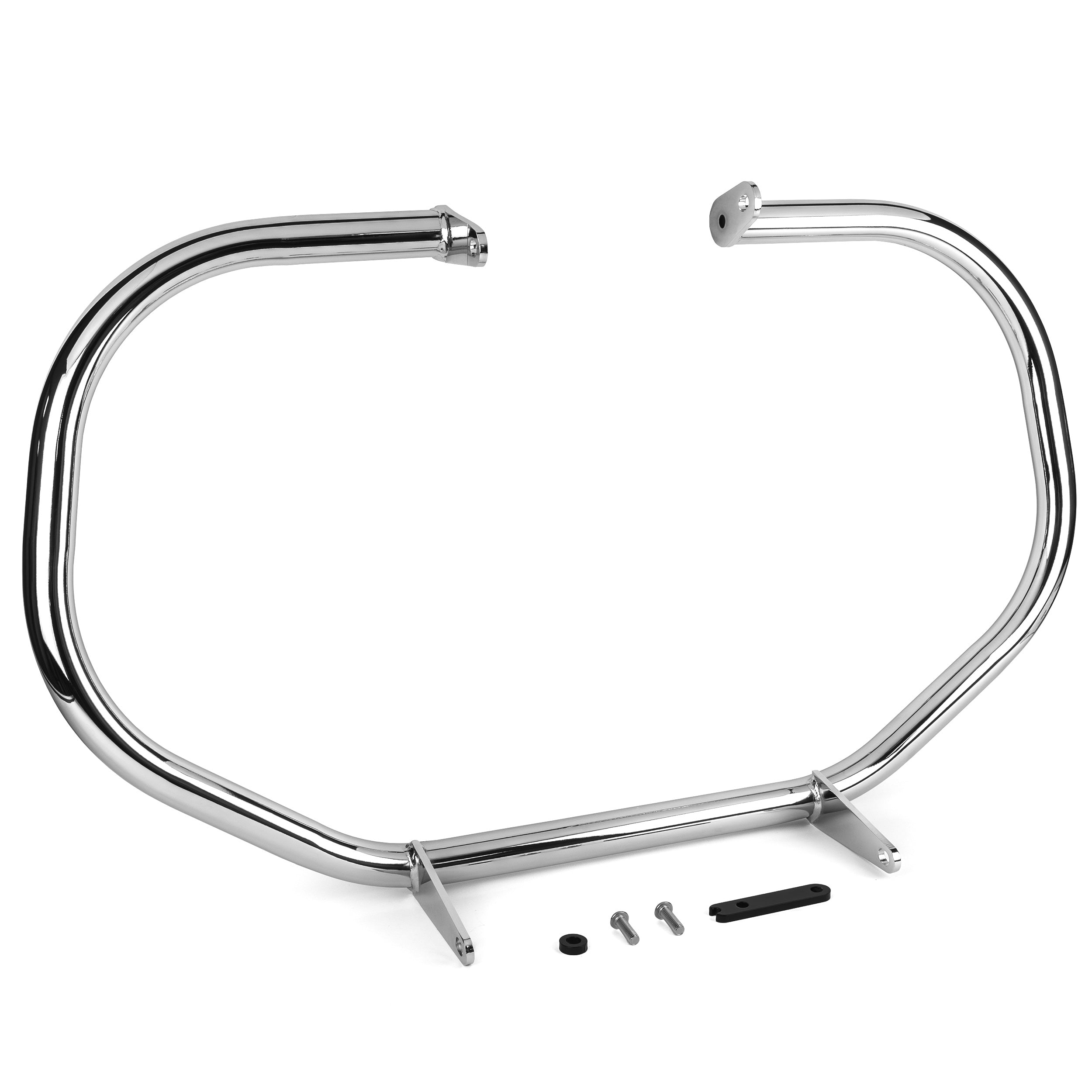 Engine Guard, Chrome, Highway Crash Bar Compatible with 1999-2009 Yamaha V-Star 1100 Custom/Classic/Silverado