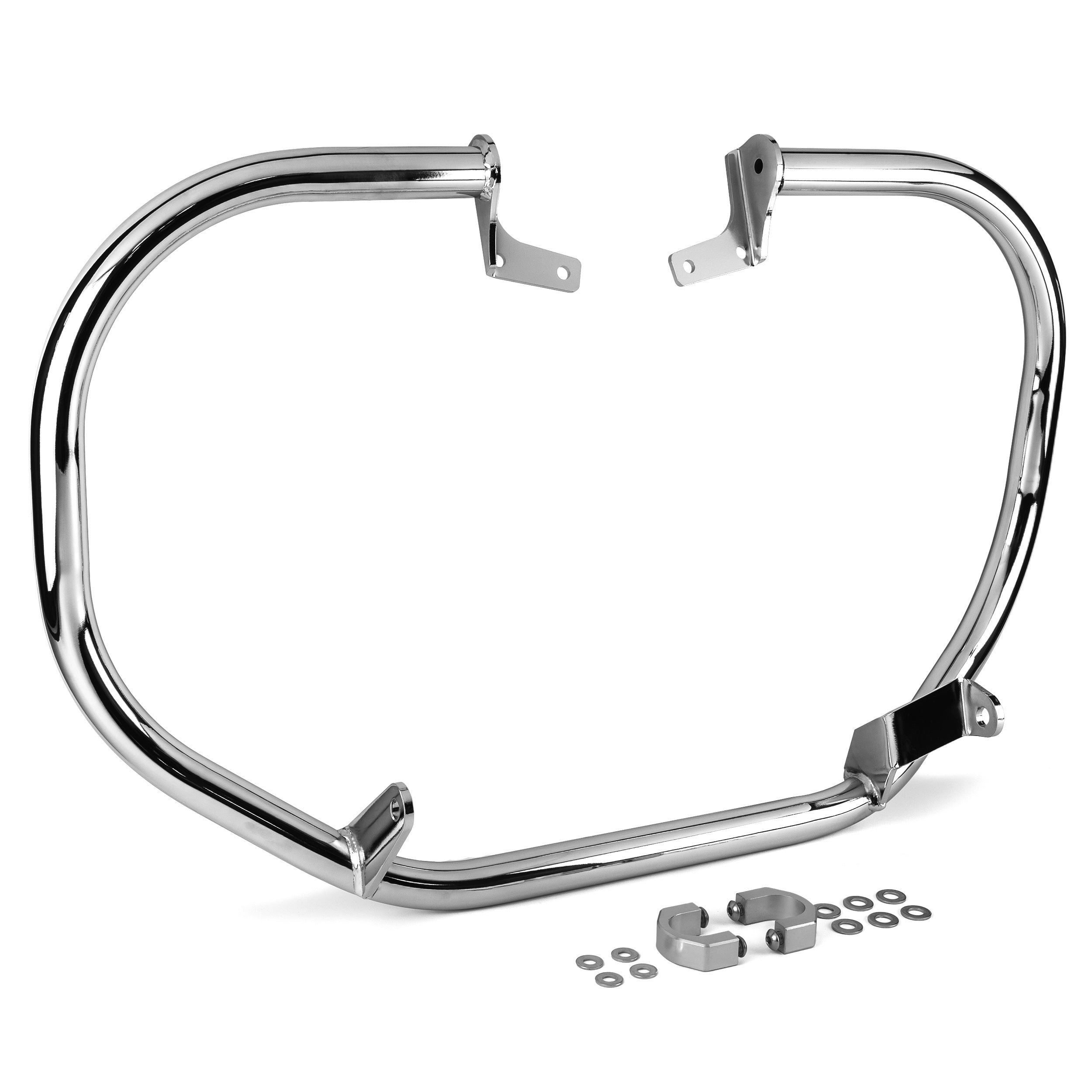 Engine Guard, Chrome, Highway Crash Bar Compatible with 2001-2007 Honda VT750DC Shadow Spirit