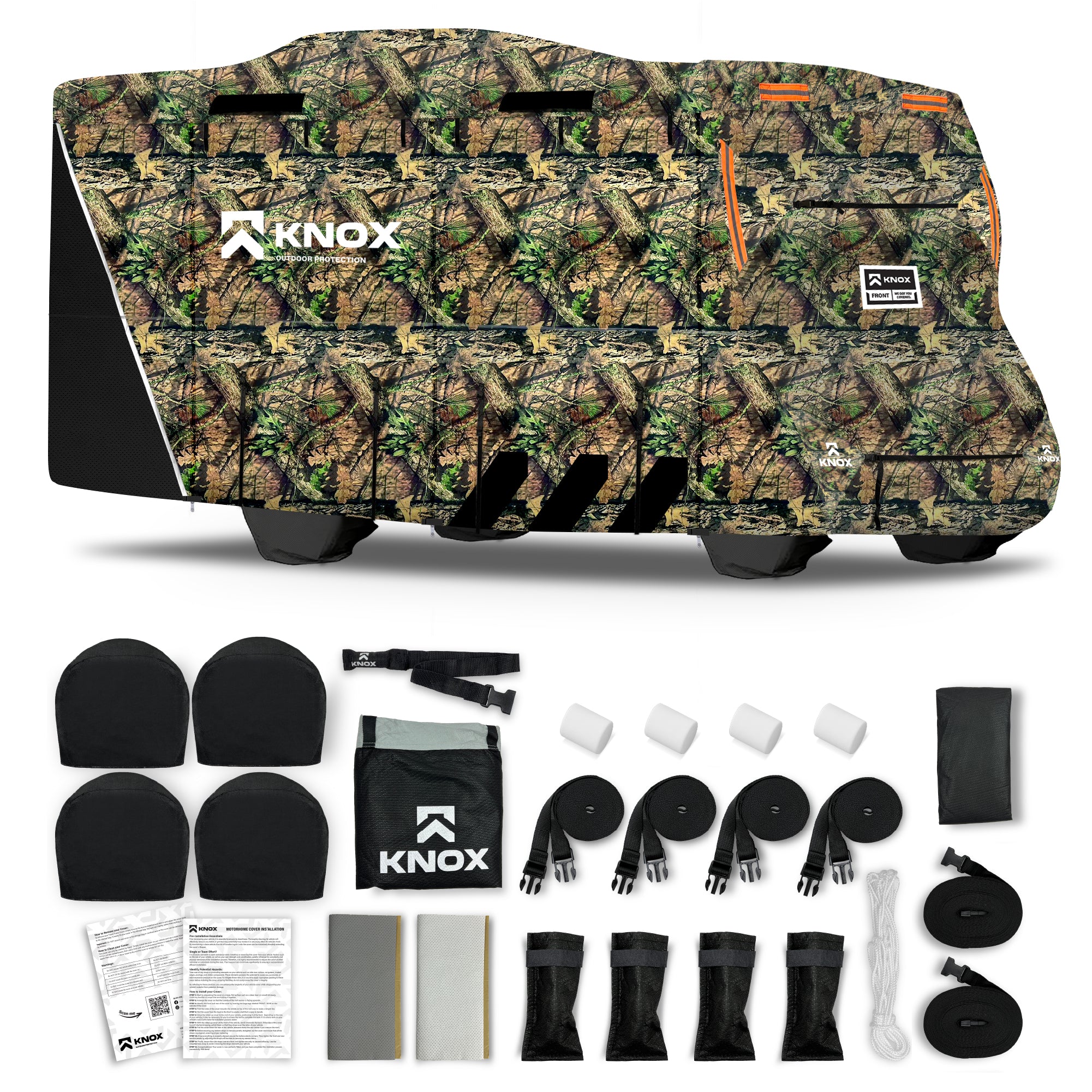 KNOX 2nd Gen Class C RV Cover, Camo