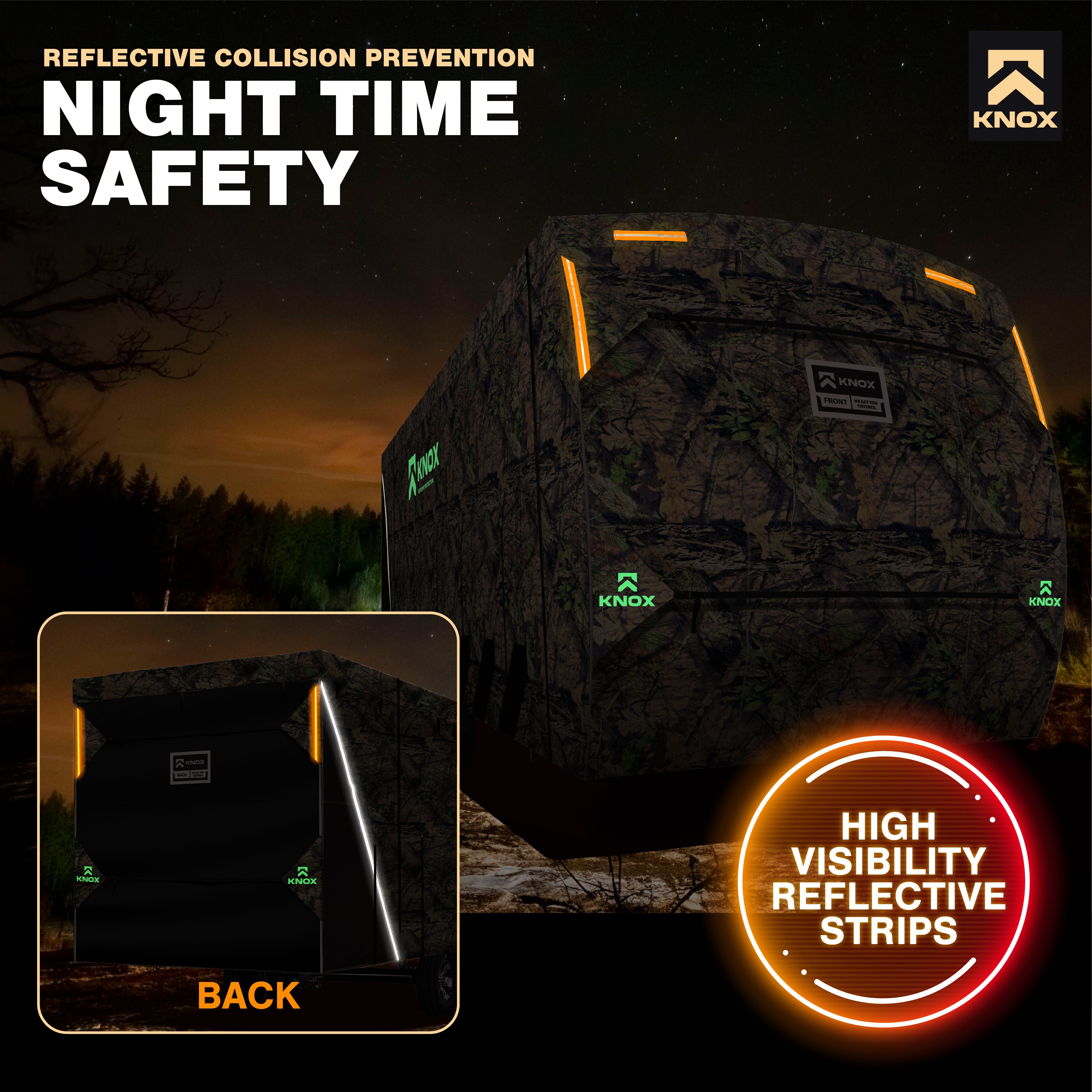 KNOX 2nd Gen Class A RV Cover, Camo