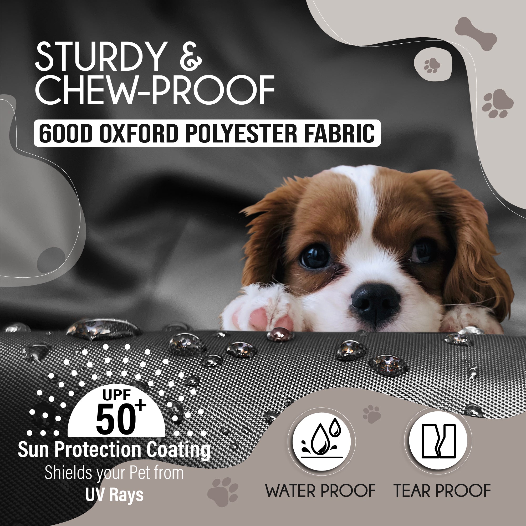 North East Harbor Waterproof Dog Crate Cover