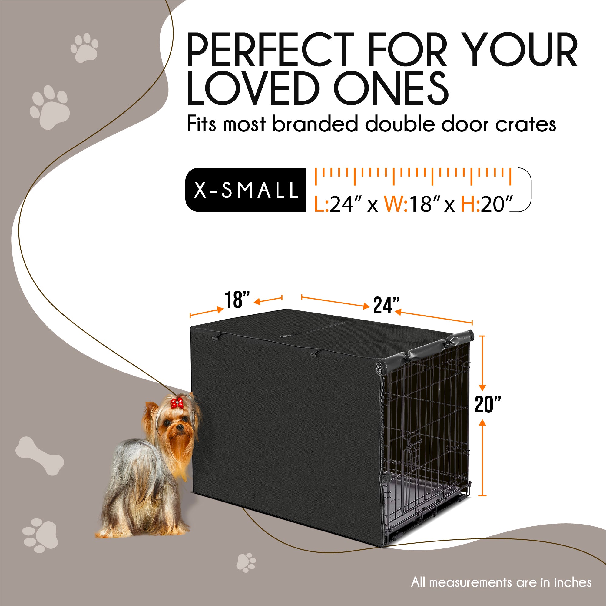 North East Harbor Waterproof Dog Crate Cover