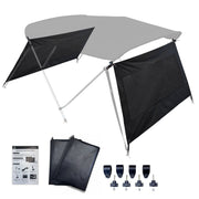 KNOX Bimini Front & Rear shade panel Kit Marine 420D Mesh Panels
