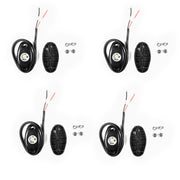 LED Neon Underbody Glow Rock Lights- 4 Pods, White, IP67 Waterproof, Aluminum Housing- For Cars, ATVs, Boats, UTVs, Motorcycles, Domes, Trucks, etc.